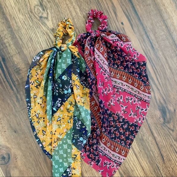 Anthropologie Other - NWOT Anthropologie Hair Tie Scarves